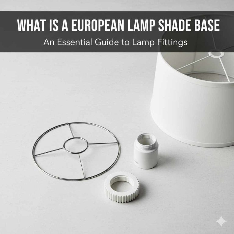 What Is A European Lamp Shade Base