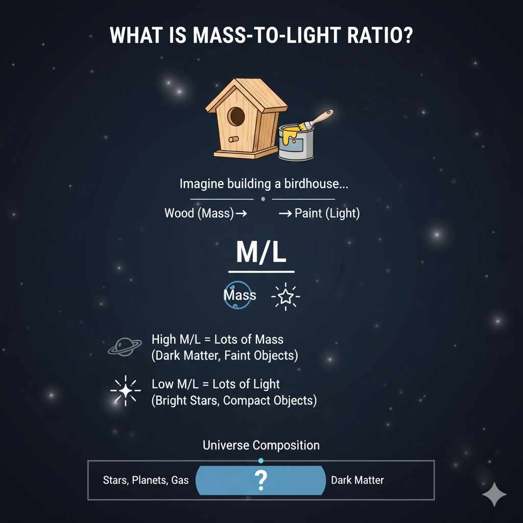 What is Mass-to-Light Ratio?
