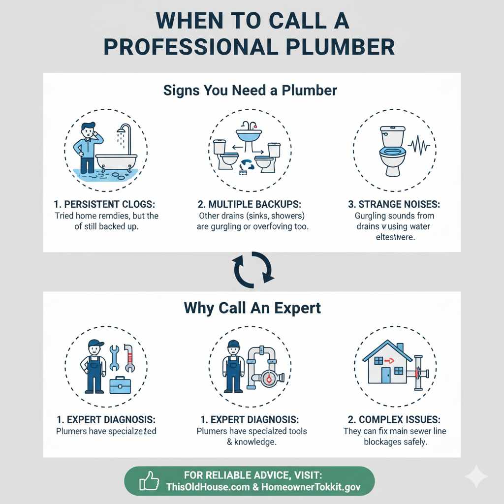 When to Call a Professional Plumber