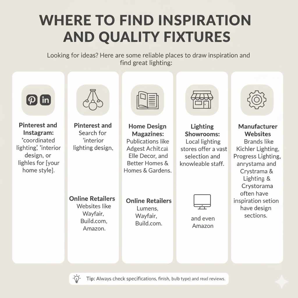 Where to Find Inspiration and Quality Fixtures