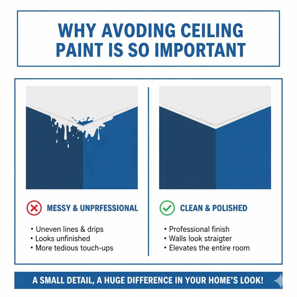 Why Avoiding Ceiling Paint is So Important