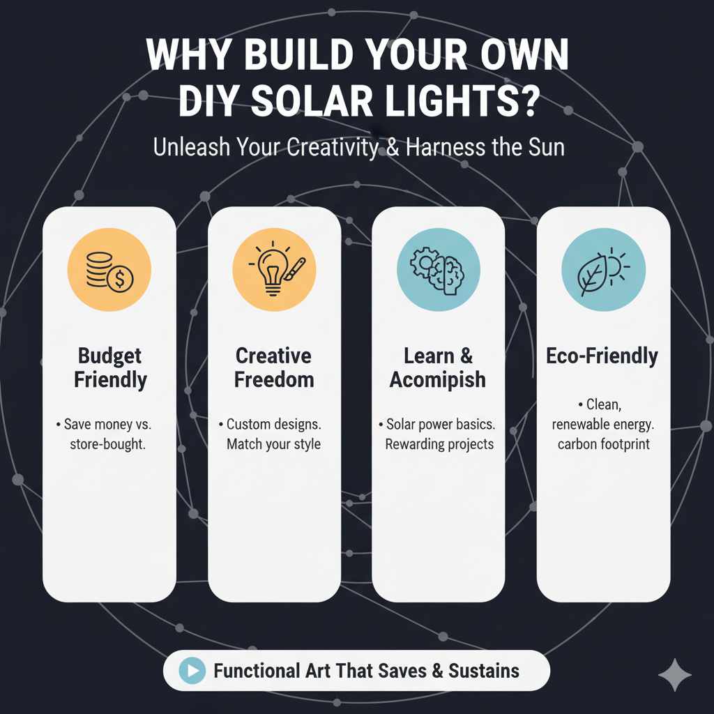 Why Build Your Own DIY Solar Lights?