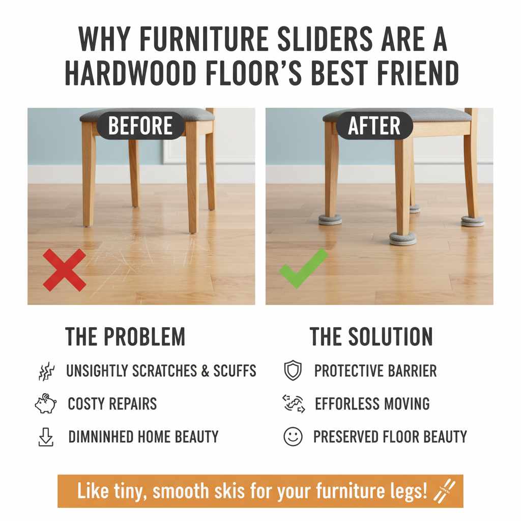 Why Furniture Sliders Are a Hardwood Floor's Best Friend