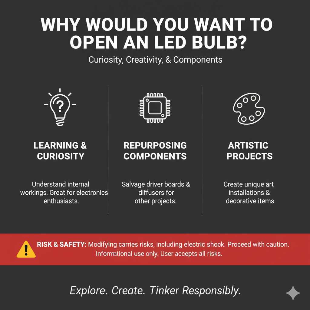 Why Would You Want to Open an LED Bulb?