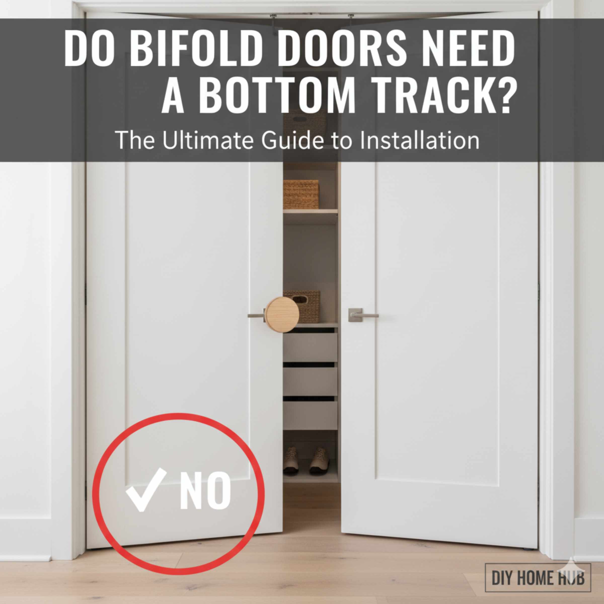 Do Bifold Doors Need A Bottom Track