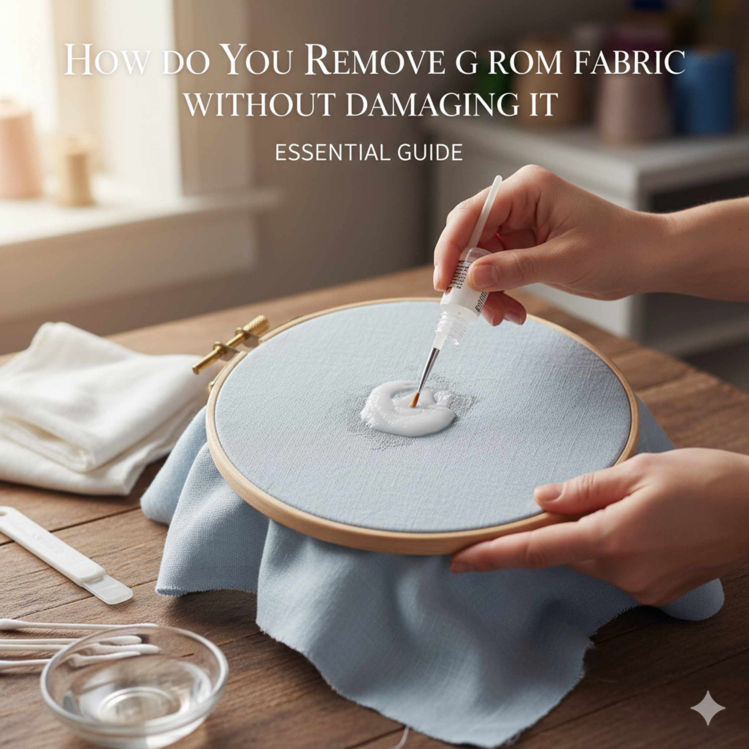 How Do You Remove Glue From Fabric Without Damaging It