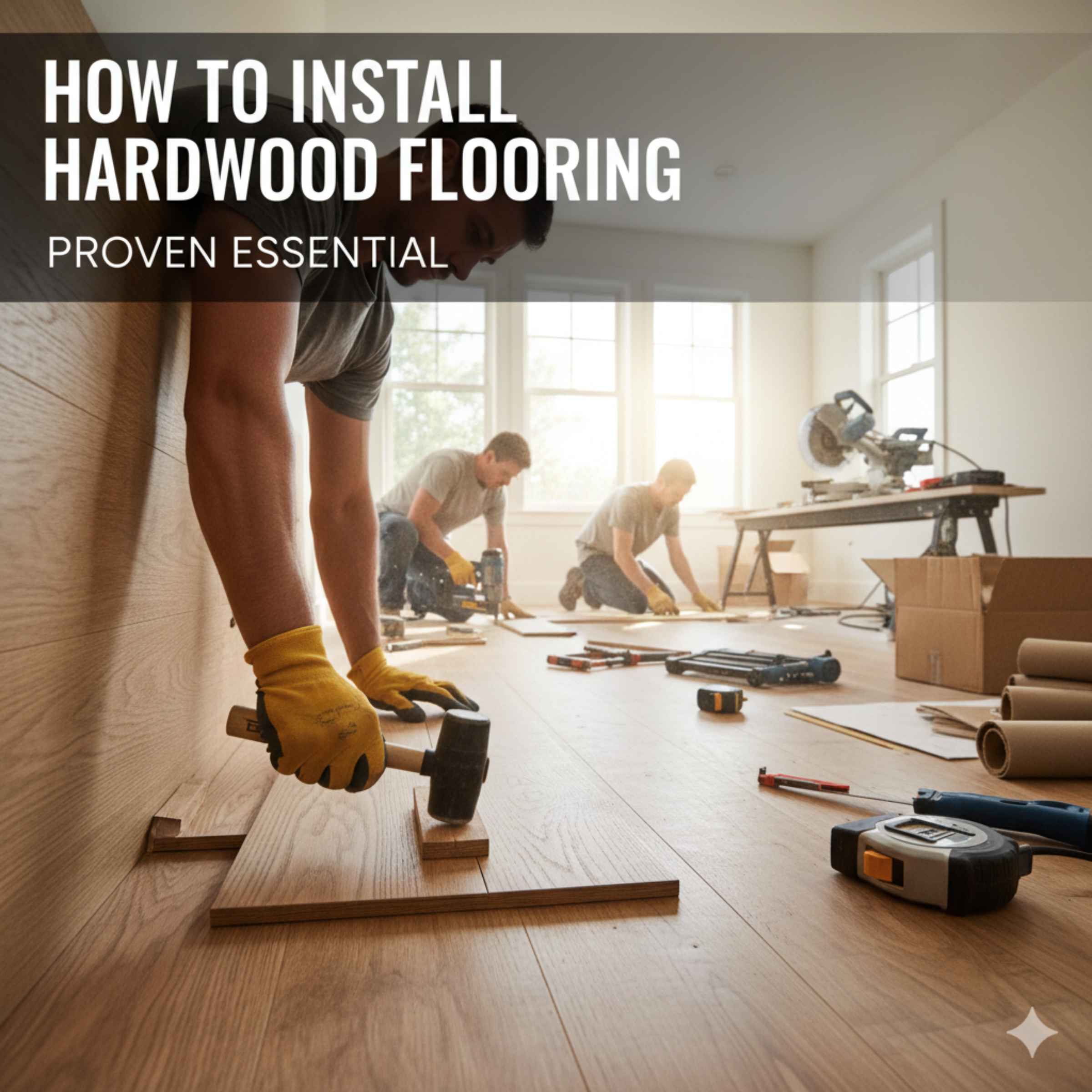 How To Install Hardwood Flooring