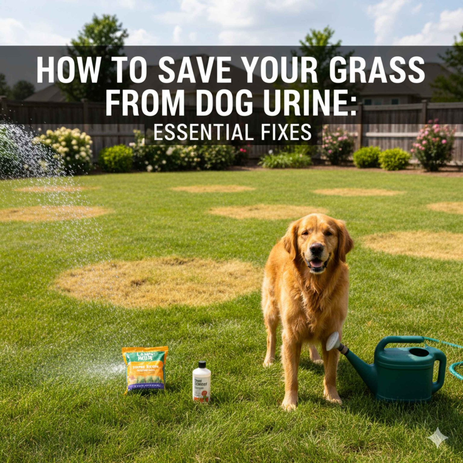 Beautiful view of Growth Problems In Grass Due To Dog Urine