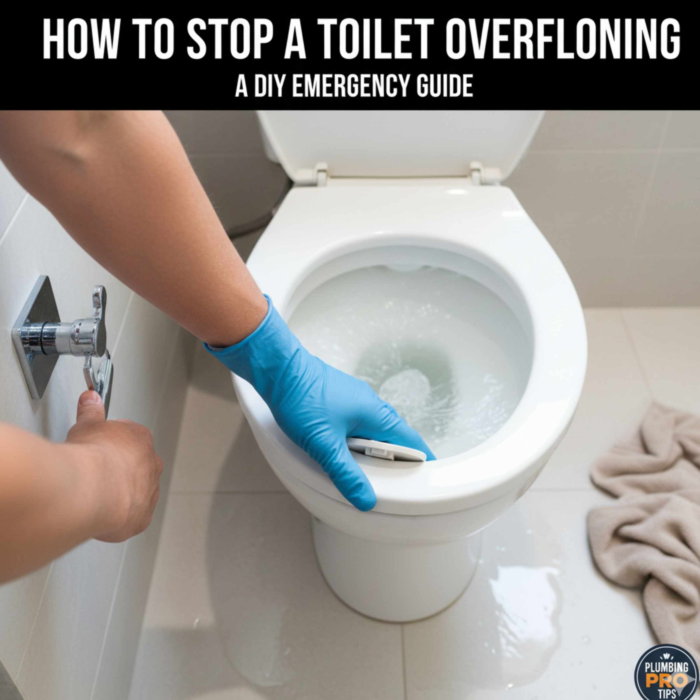 How To Stop Toilet Overflowing