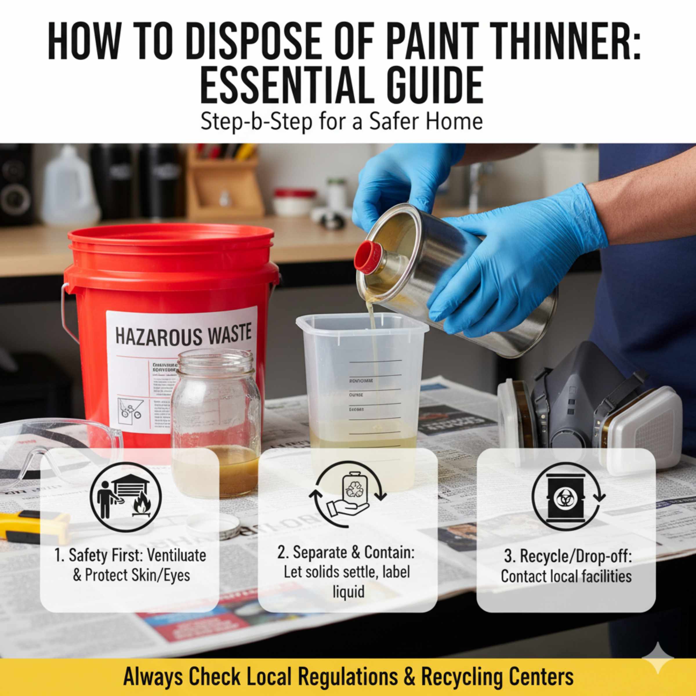 How to Dispose of Paint Thinner