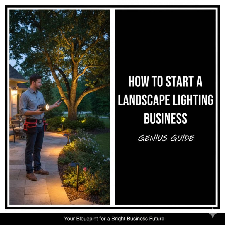 How to Start Landscape Lighting Business