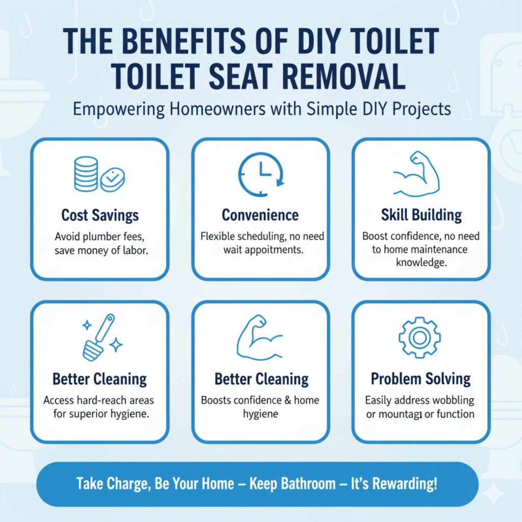 The Benefits of DIY Toilet Seat Removal