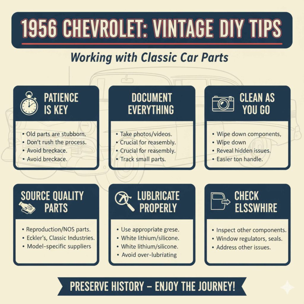 Tips for Working with Vintage Car Parts
