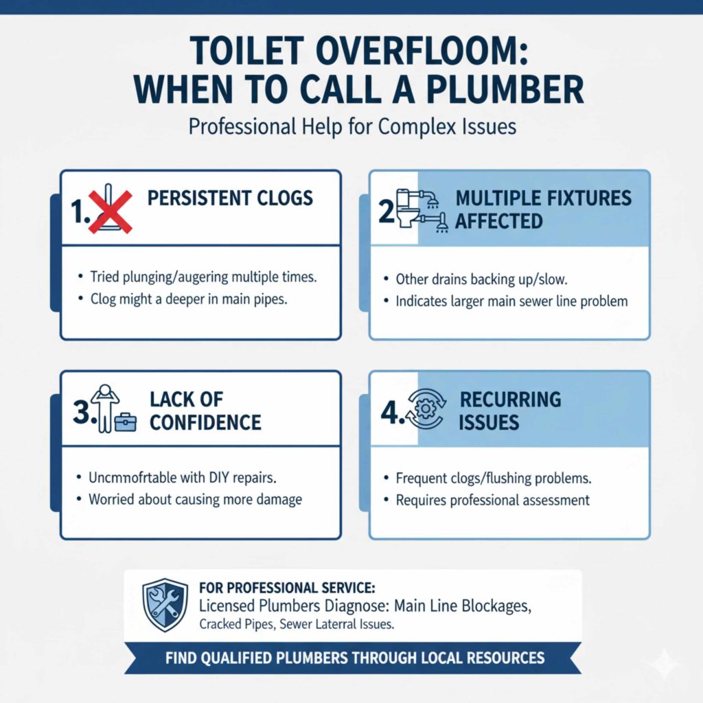 When to Call a Professional Plumber