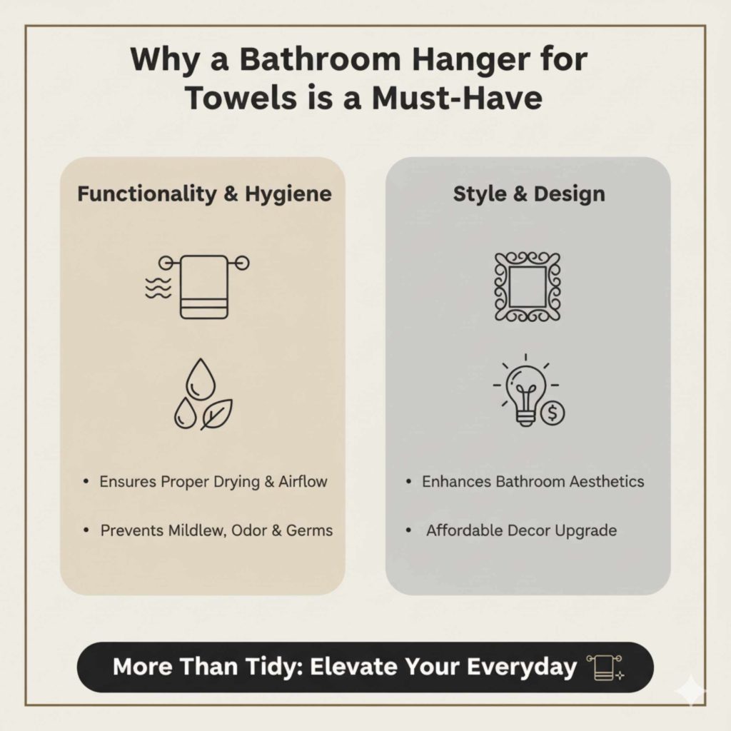 Why a Bathroom Hanger for Towels is a Must-Have
