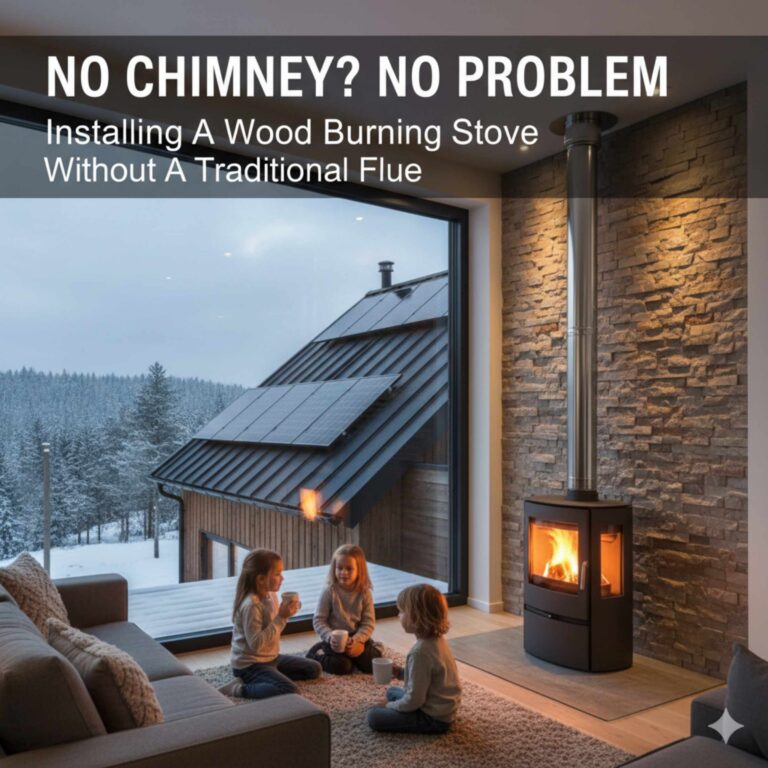 Can You Install A Wood Burning Stove Without A Chimney?