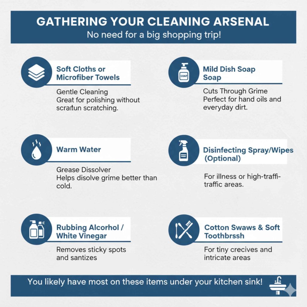 Gathering Your Cleaning Arsenal