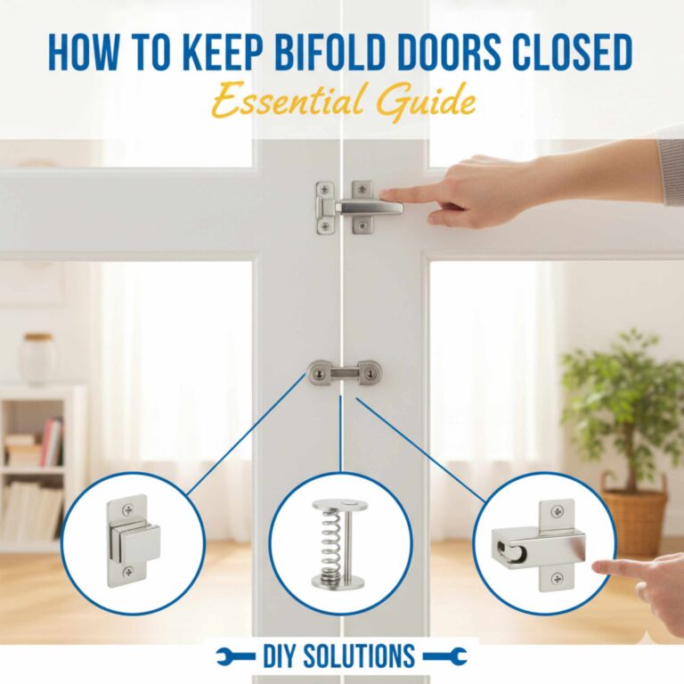 How To Keep Bifold Doors Closed