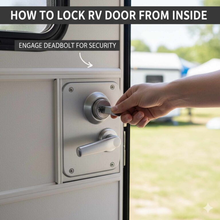 How To Lock RV Door From Inside