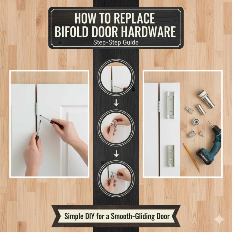 How To Replace Bifold Door Hardware