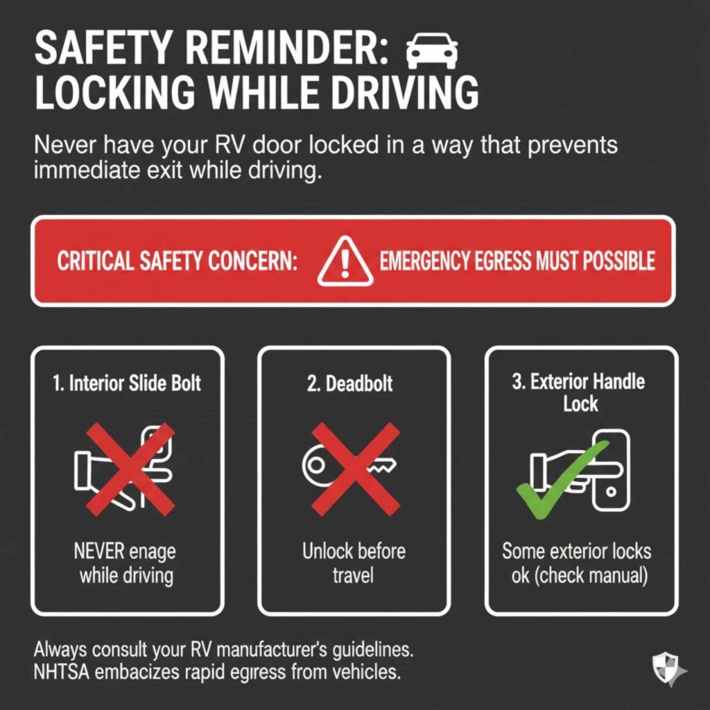 Locking While Driving