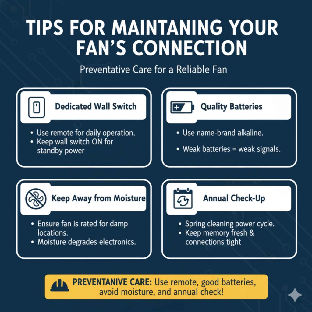 Tips for Maintaining Your Fan’s Connection
