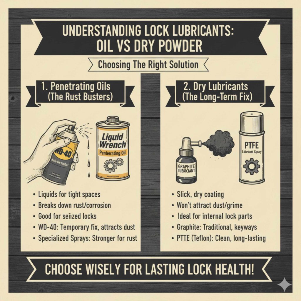 Understanding Lock Lubricants