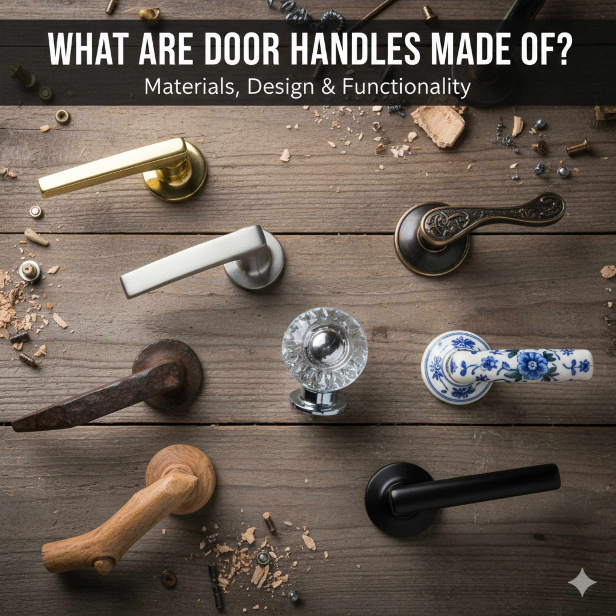 What Are Door Handles Made Of?
