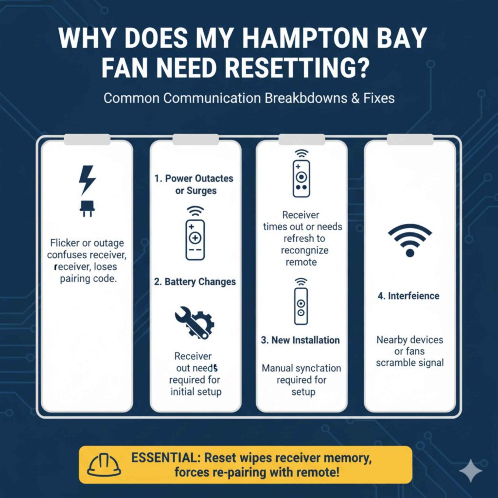 Why Does My Hampton Bay Fan Need Resetting